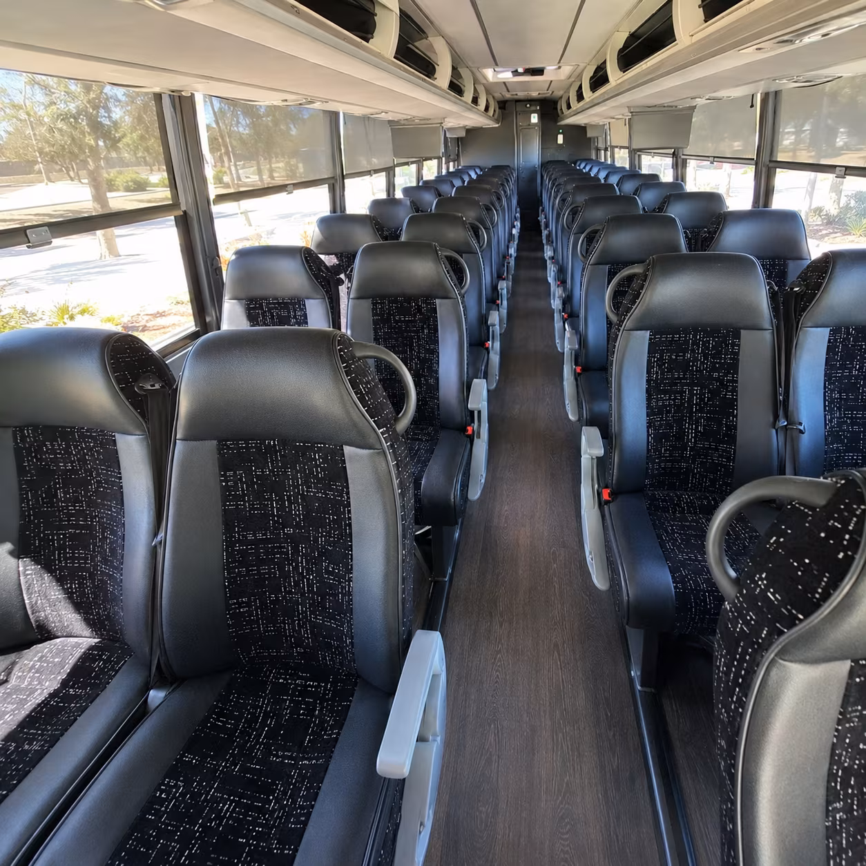 charter buses for conventions and events at the huntington convention center