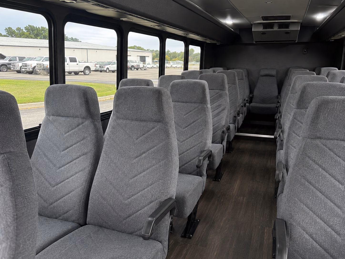 cleveland 15 passenger minibus interior