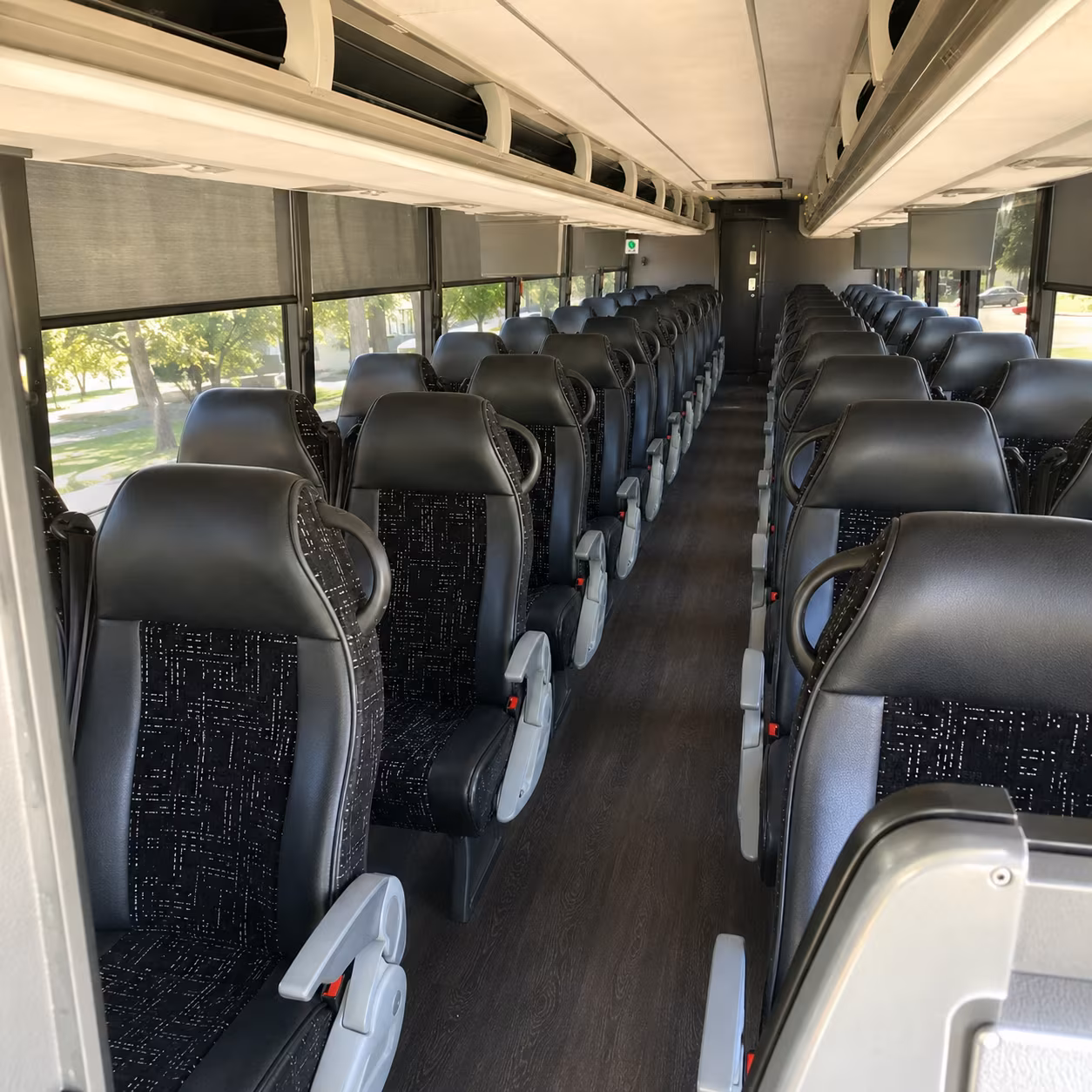 cleveland airport transportation onboard seating