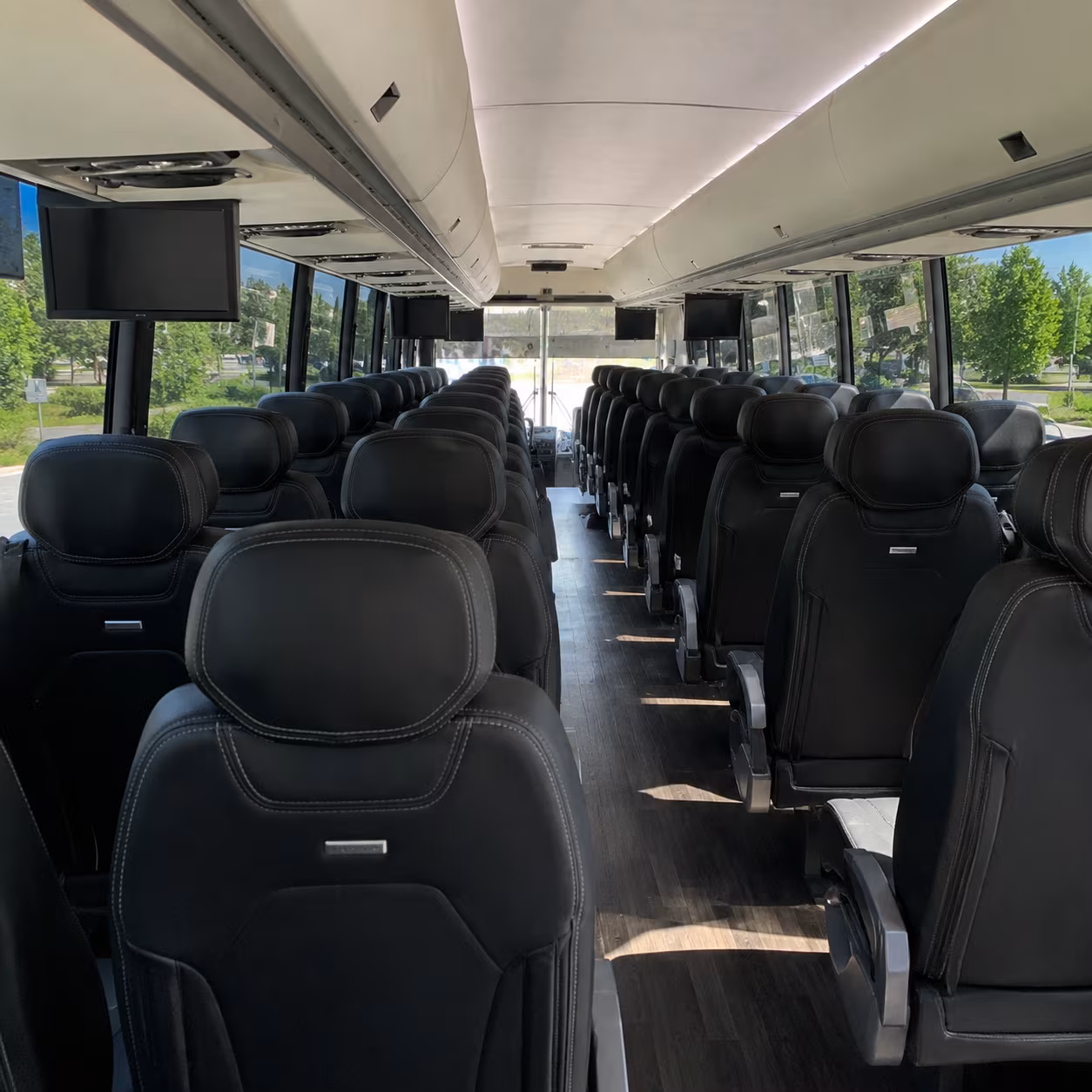 cleveland charter bus rentals for federal agency shuttles