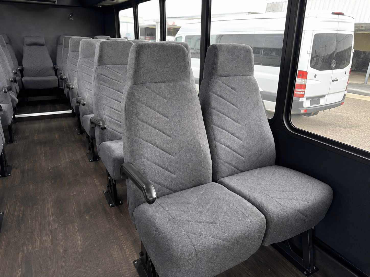 cleveland corporate event transportation onboard seating