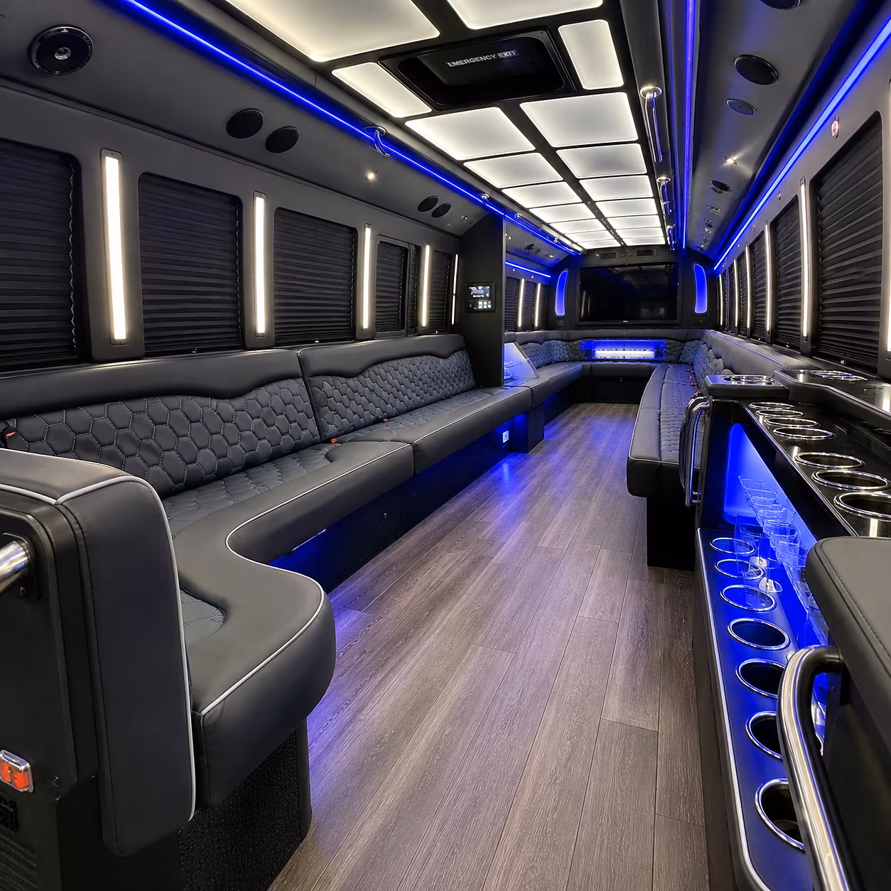 cleveland night on town party bus rental