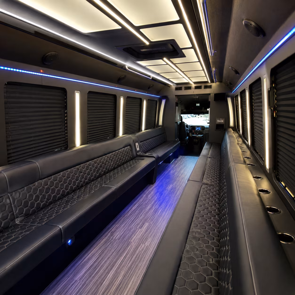 cleveland party bus rentals inside