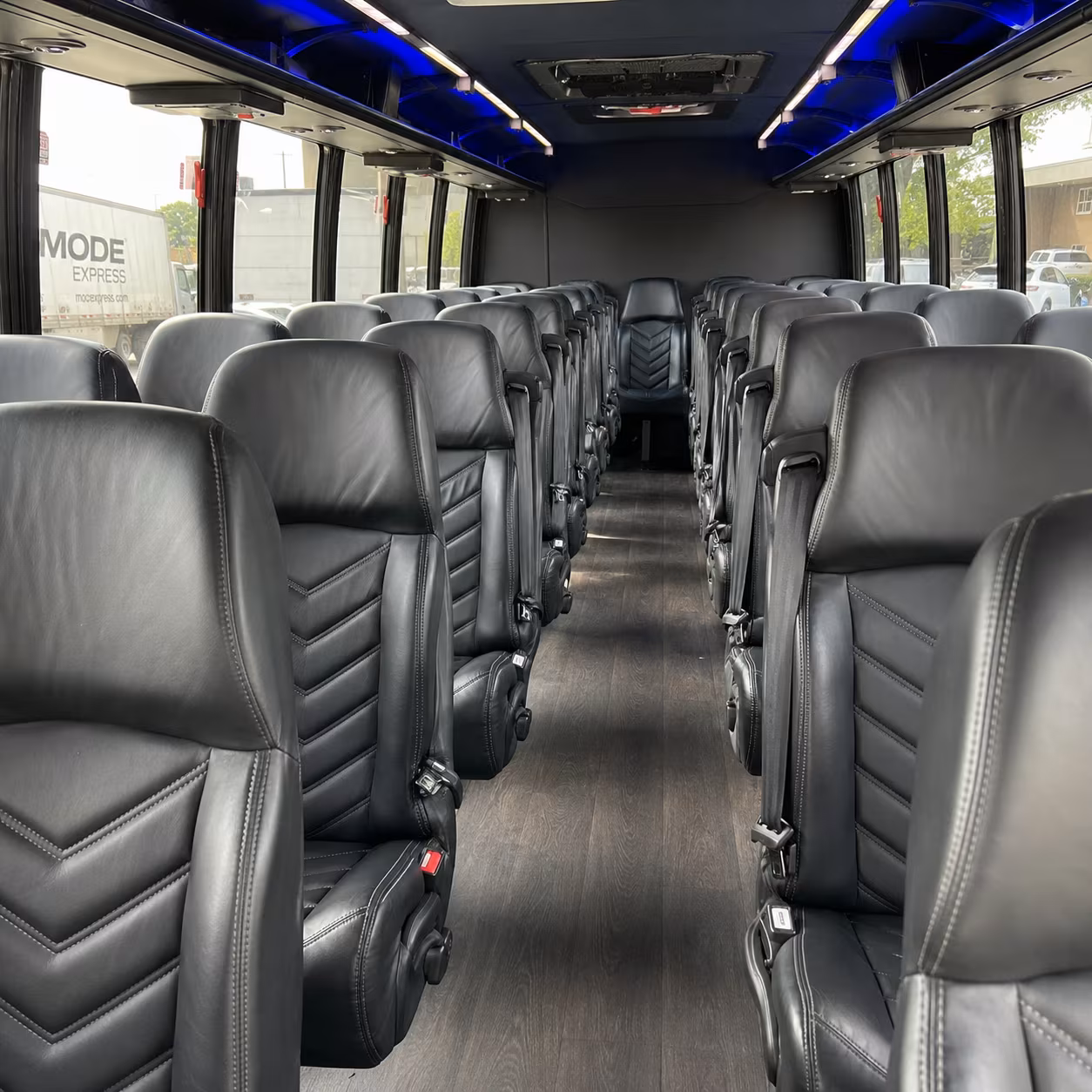 cleveland private event transportation onboard seating