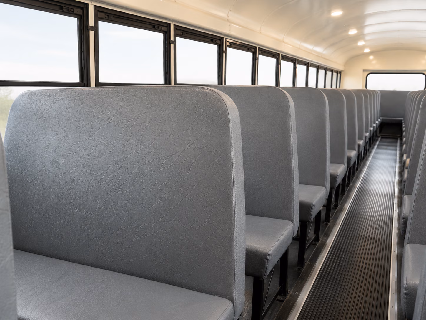 cleveland school bus inside