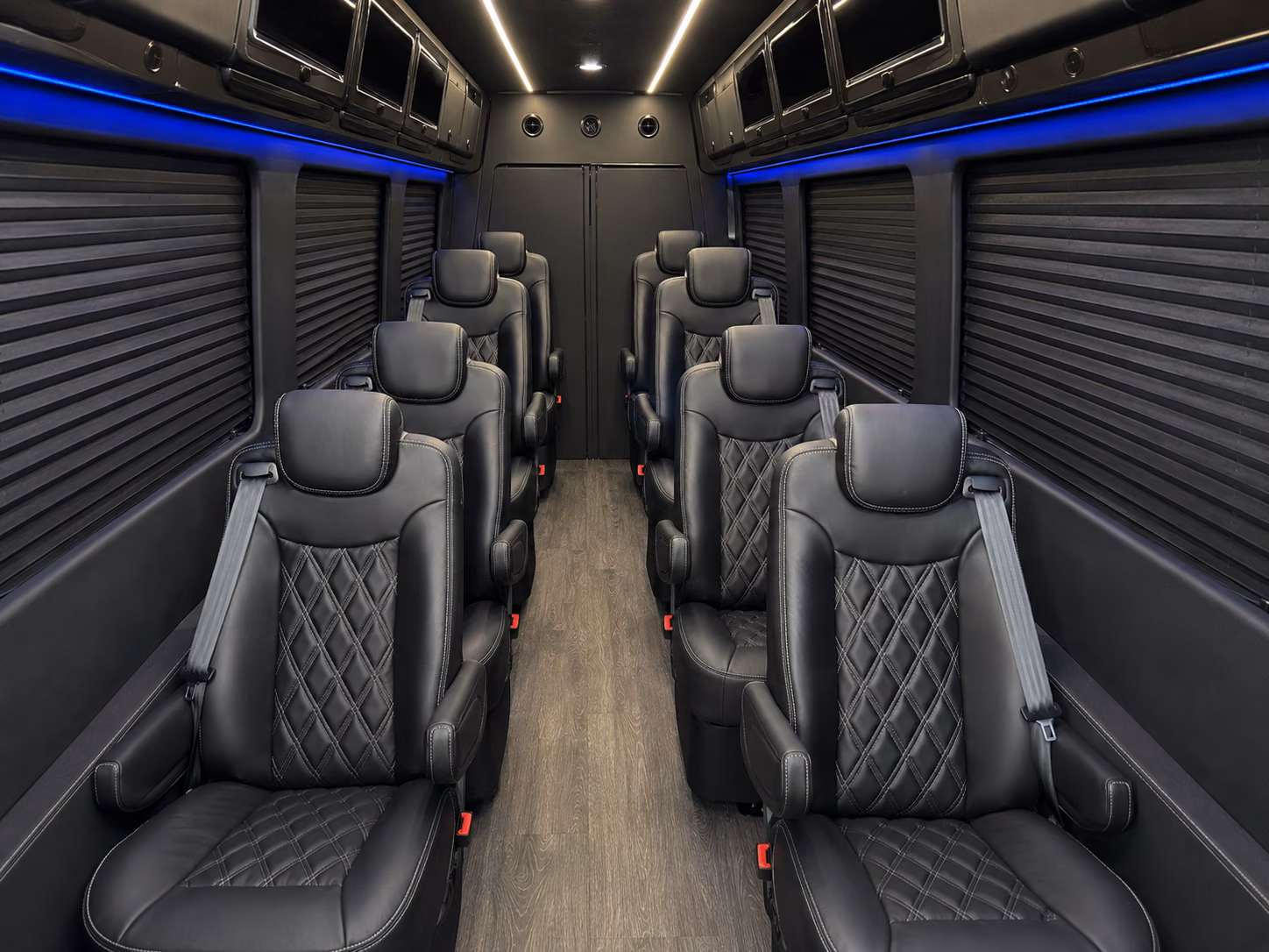 cleveland sprinter van with driver interior