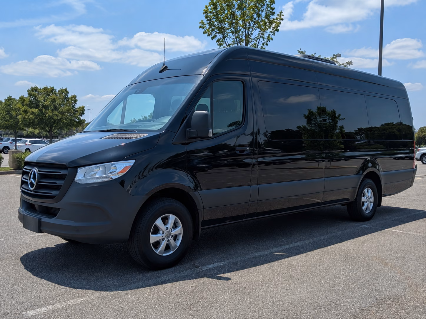 cleveland sprinter van with driver
