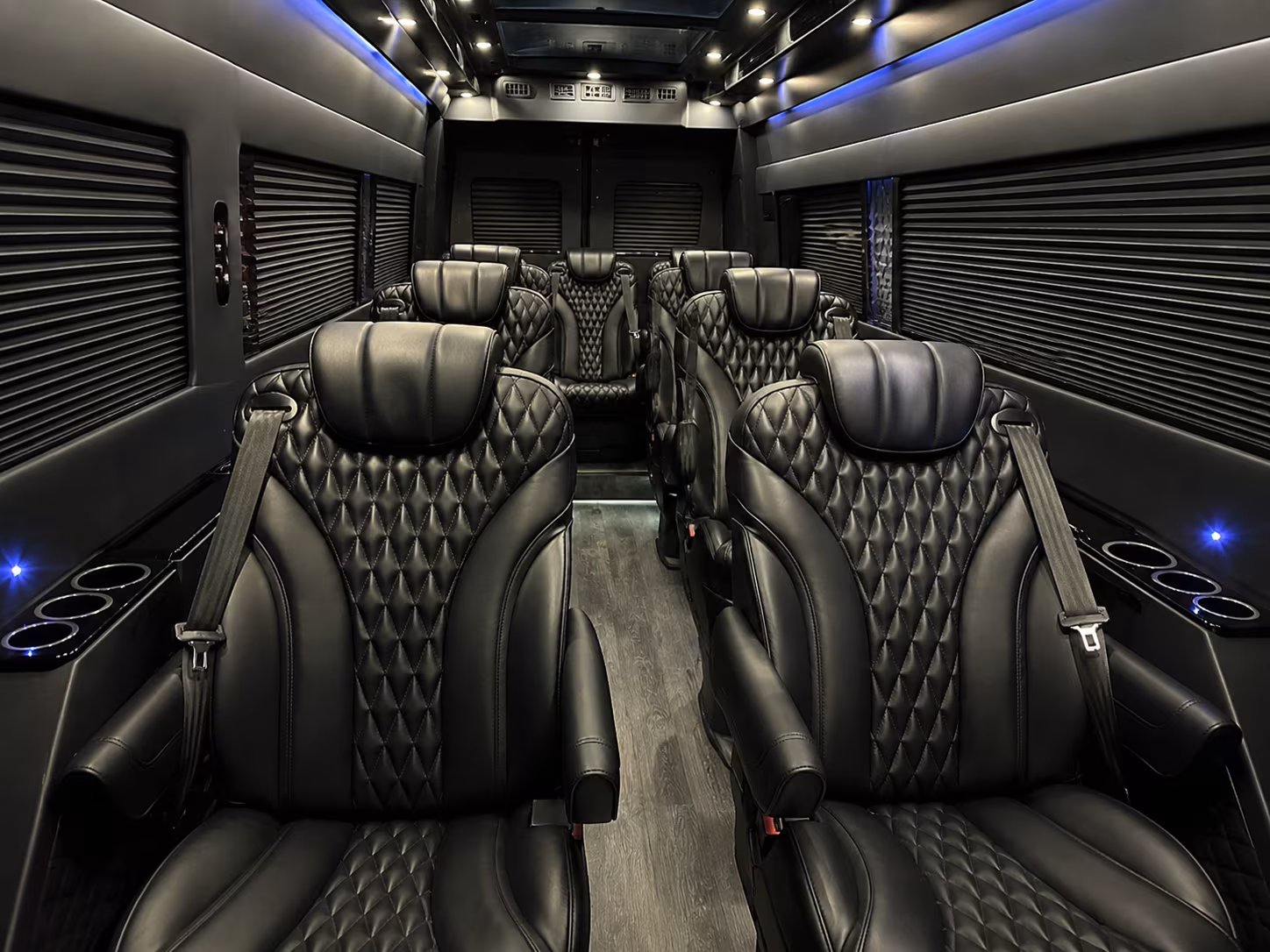 cleveland wedding transportation onboard seating