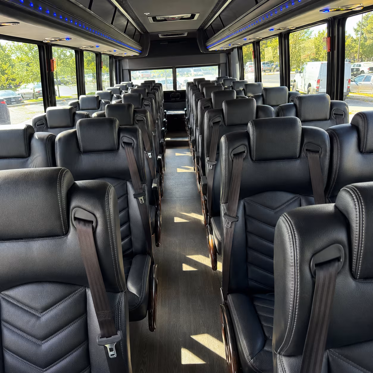 how is a bus rental actually priced in cleveland