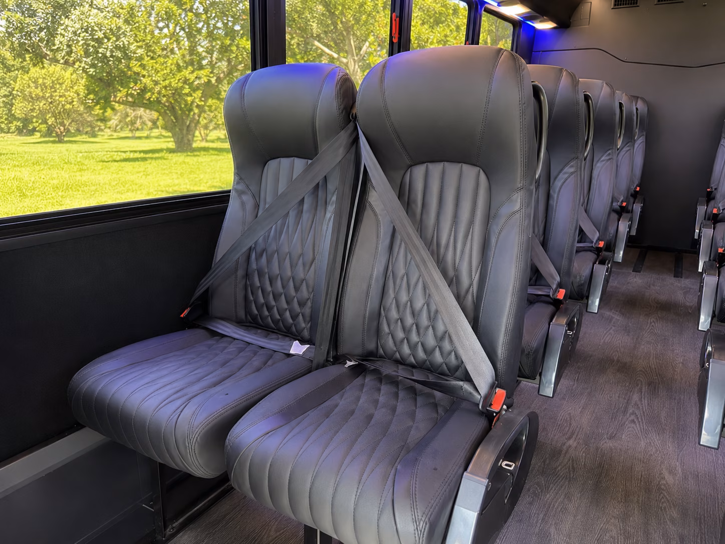 minibus rentals for cleveland bridal party transportation