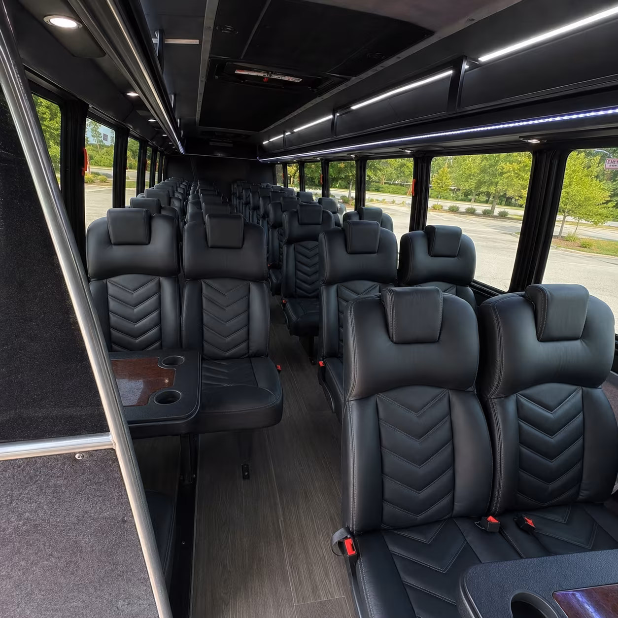 minibuses and charter buses for cleveland sports tailgates and bar crawls