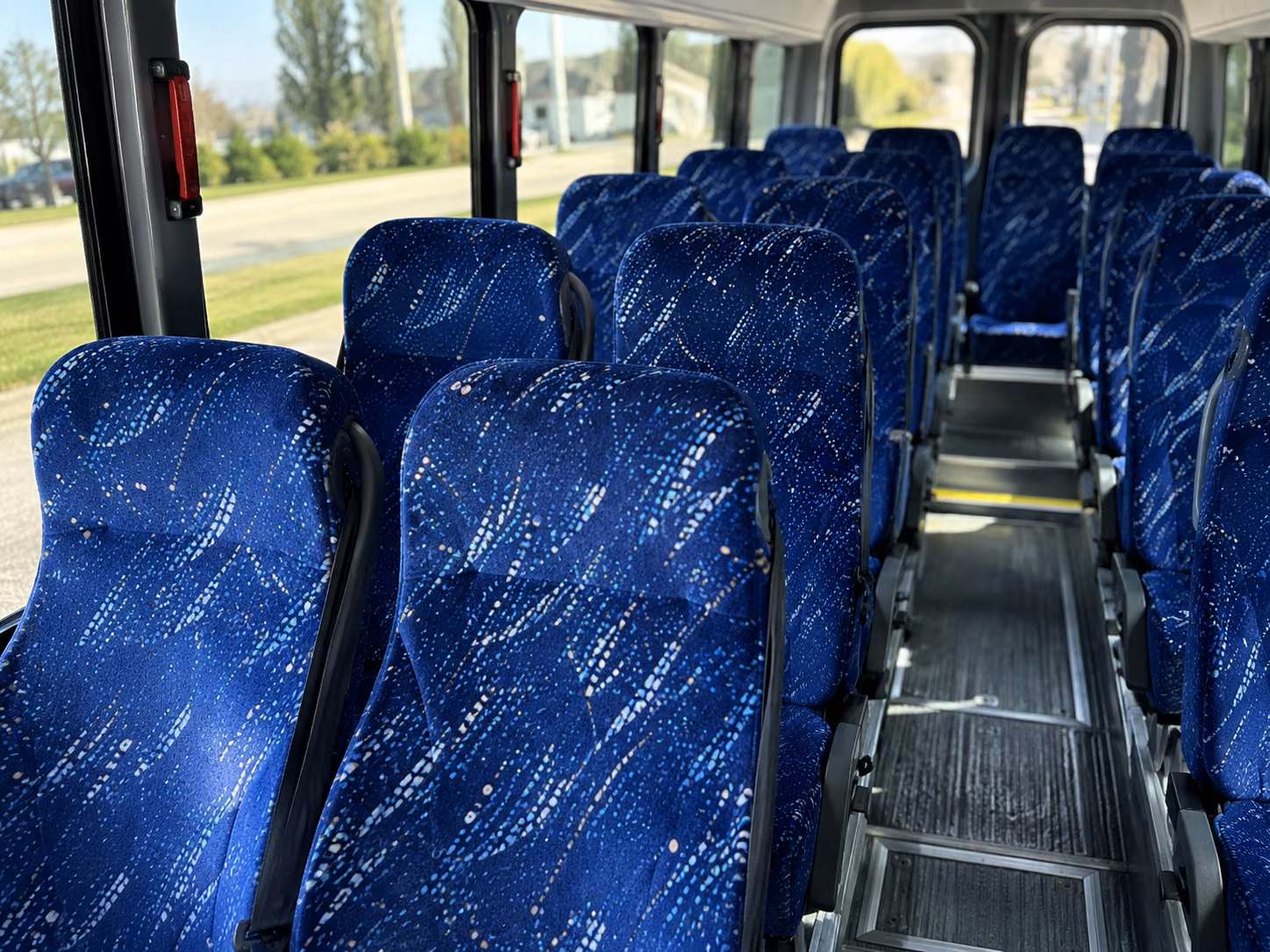 wedding guest shuttle buses between cleveland hotels and venues